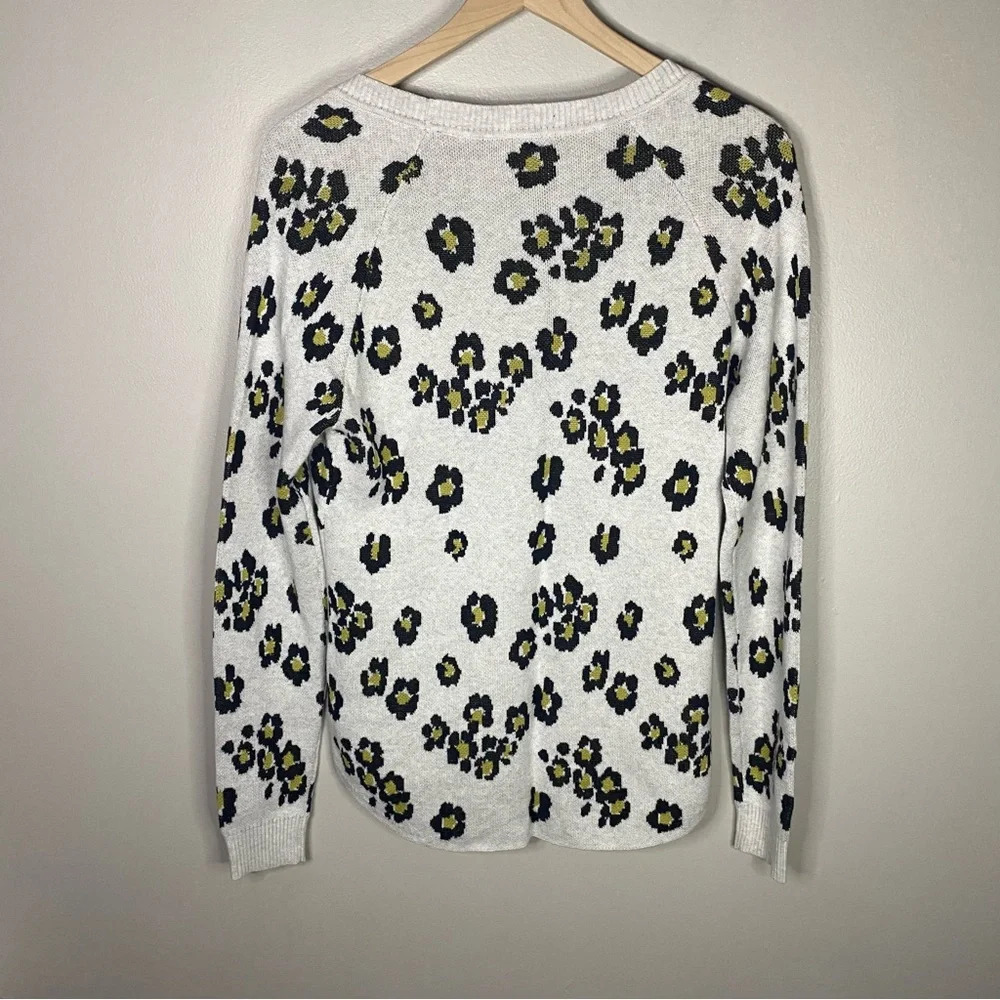 CAbi Kiki‎ Cardigan leopard animal print size small neutral - Picture 4 of 10